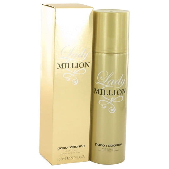 Lady Million by Paco Rabanne Deodorant Spray 5 oz For Women