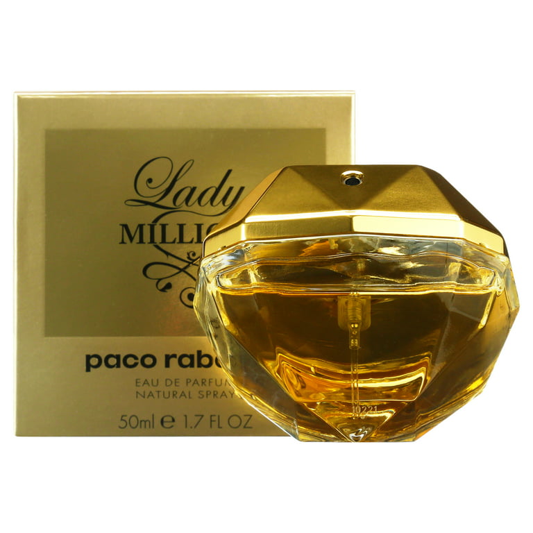 købmand Sig til side brug Paco Rabanne Lady Million Eau De Parfum Spray, Perfume for Women, 1.7 Oz -  Walmart.com