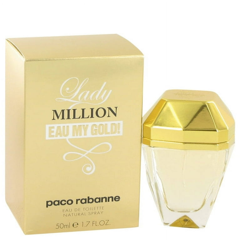 Lady Million Eau My Gold Eau De Toilette Spray By Paco Rabanne - 1.7 oz Lady Million Eau My Gold Eau De Toilette Spray By Paco Rabanne - 1.7 oz