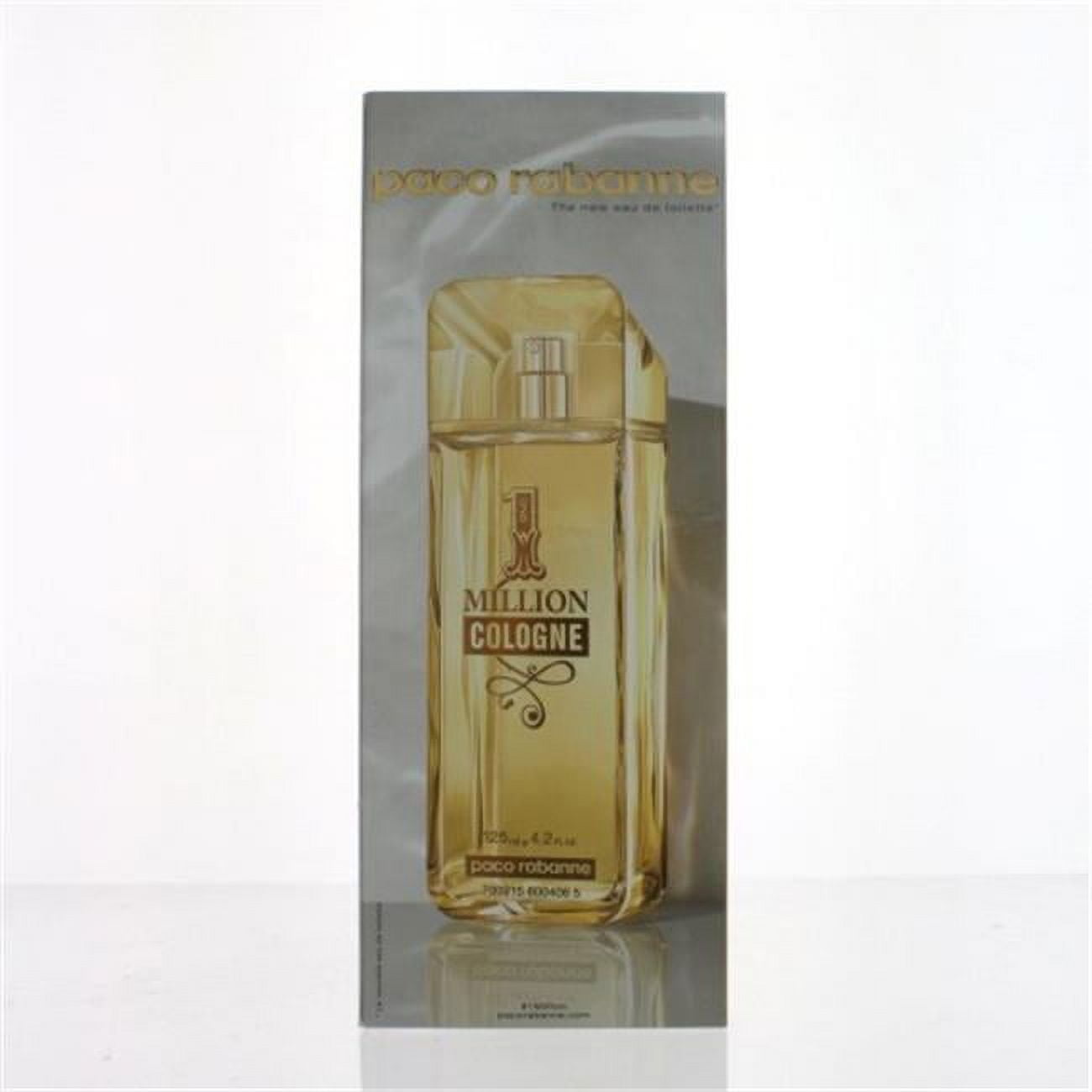Paco Rabanne MPACOMILLIONCOL42 4.2 oz Mens 1 Million Cologne Eau De Toilette Spray