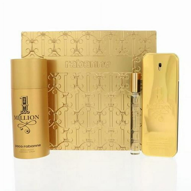 Paco Rabanne Men's 1 Million Gift Set Fragrances 3349668603589