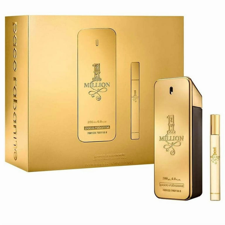 Paco Rabanne Men's 1 Million Gift Set Fragrances 3349668627240