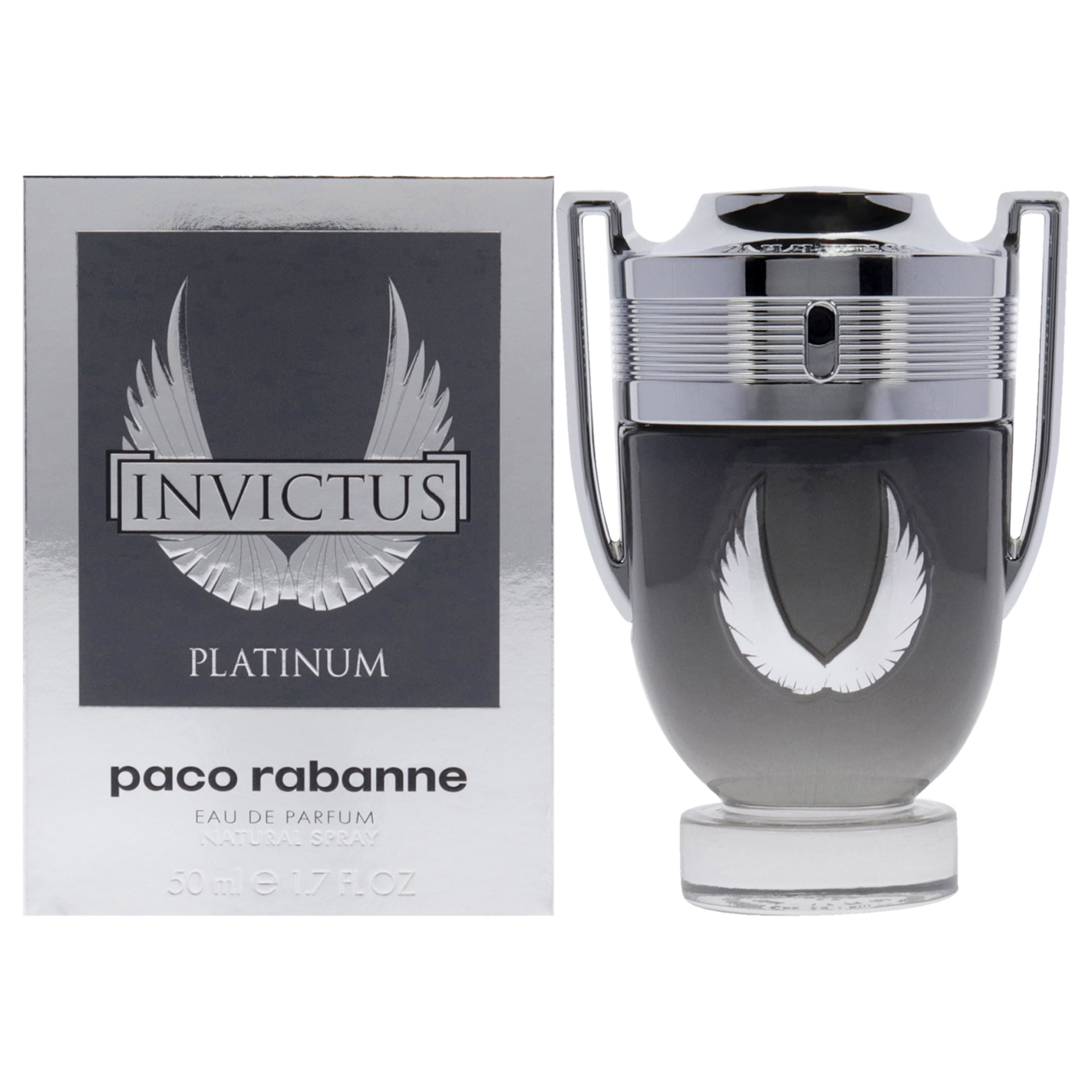Paco Rabanne Invictus EDP Spray for Men, 1.7 oz - Platinum