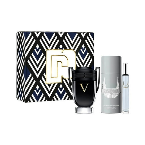 Paco Rabanne Men's Invictus Victory Gift Set Fragrances 3349668613861