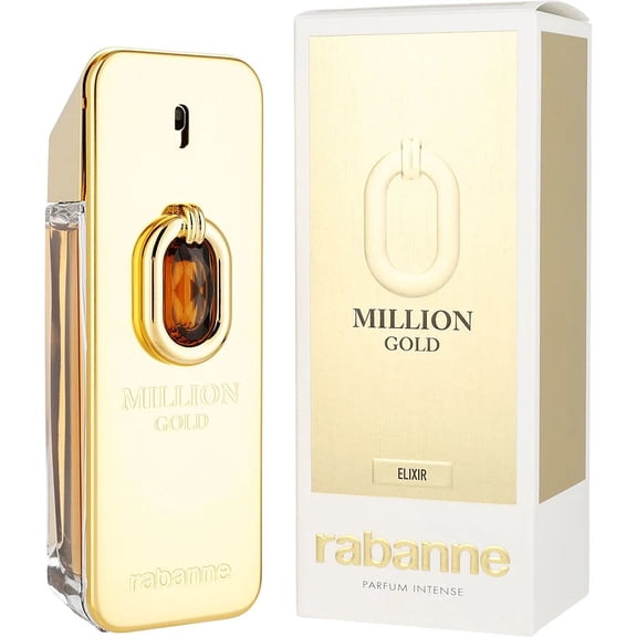 Paco Rabanne Men's Million Gold Elixir EDP Spray 3.4 oz Fragrances 3349668644933
