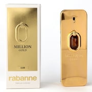 Paco Rabanne Mens Million Gold Elixir EDP Spray 3.4 oz Fragrances 3349668644933