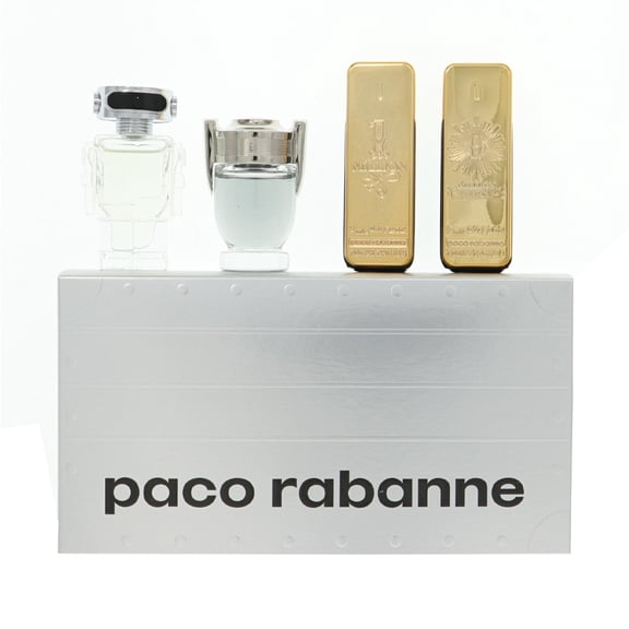 PACO RABANNE MINI SET by Paco Rabanne 4 PIECE GIFT SET - 0.17 OZ 1 MILLION EAU