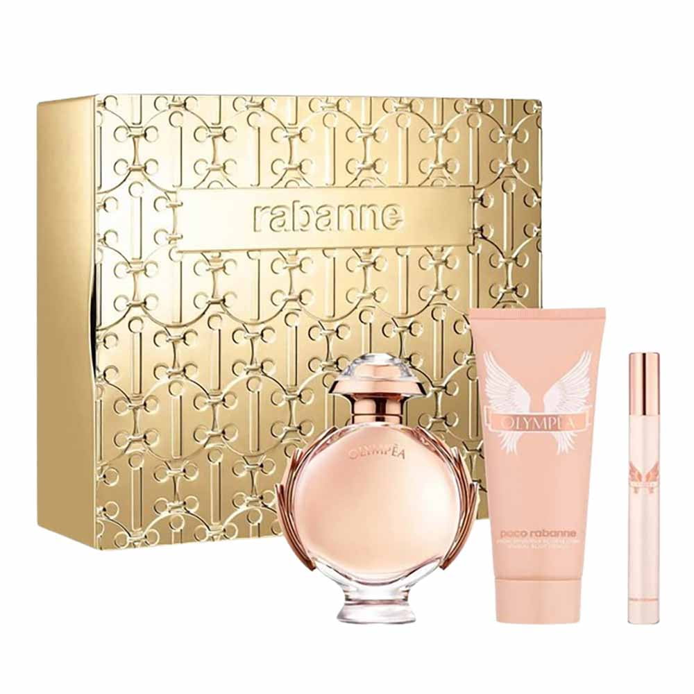 rabanne OLYMPEA 香水セット Paco Rabanne Olympea Gift Set, Elegant Fragrance and Hydrating