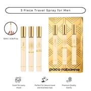 Paco Rabanne One Million for Mini Cologne for Men EDT Travel Spray 0.34 fl oz