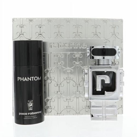 Paco Rabanne Phantom 2 Piece Set For Men 2 Piece Set by Paco Rabanne Gift Set for Men