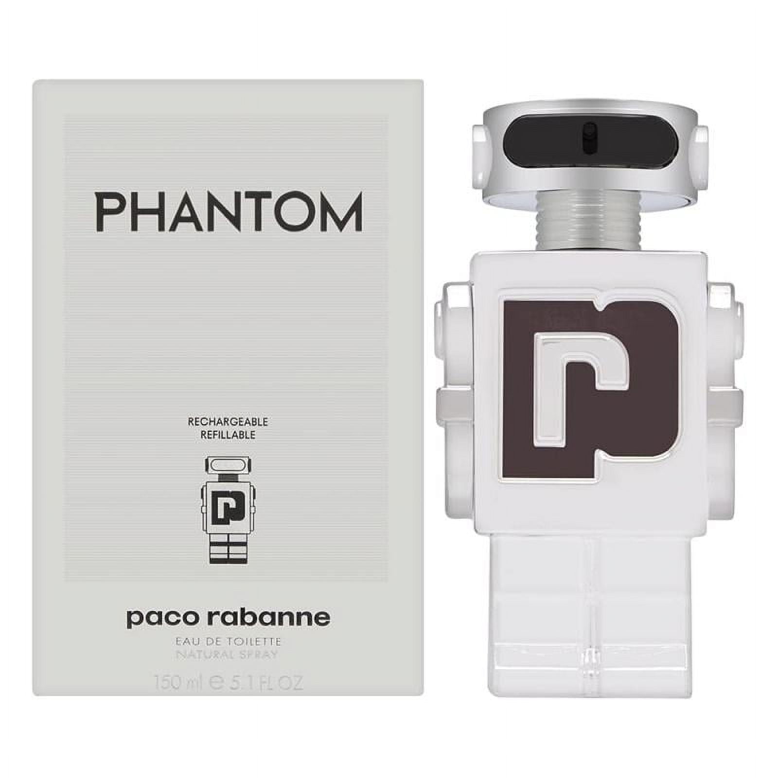 Paco Rabanne Phantom , 5.1 oz EDT Spray (Refillable)
