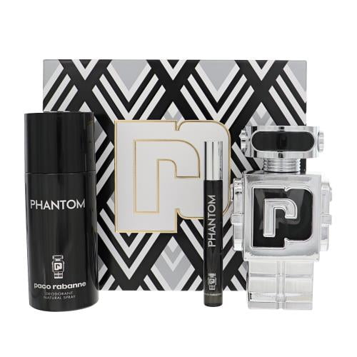 Paco Rabanne Phantom 3.4 Oz Eau De Toilette Spray by Paco Rabanne Gift Set for Men