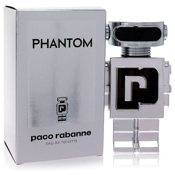 Paco Rabanne Phantom by Paco Rabanne Eau De Toilette Spray 1.7 oz Pack of 2