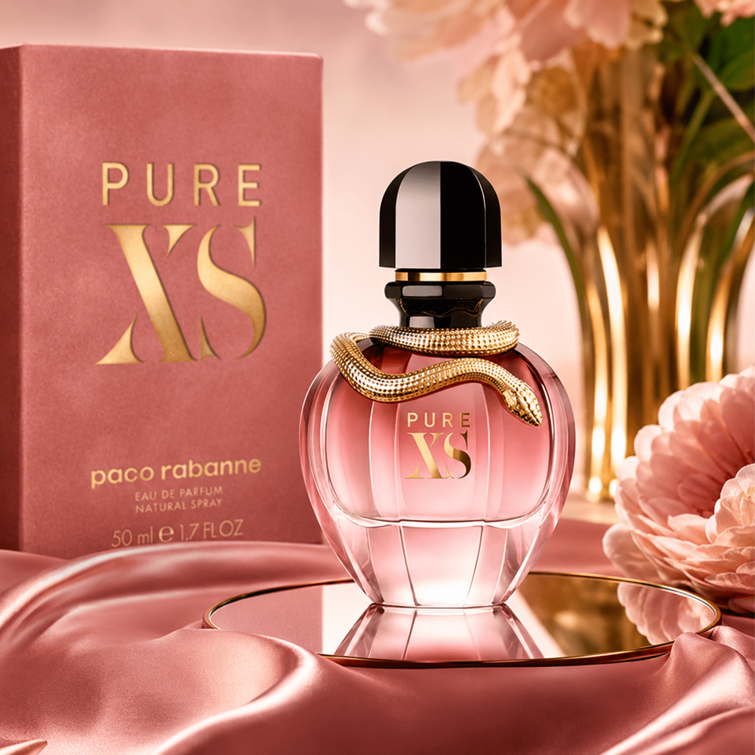 Paco Rabanne, Pure XS Eau de Parfum, 1.7 oz, Floral Oriental