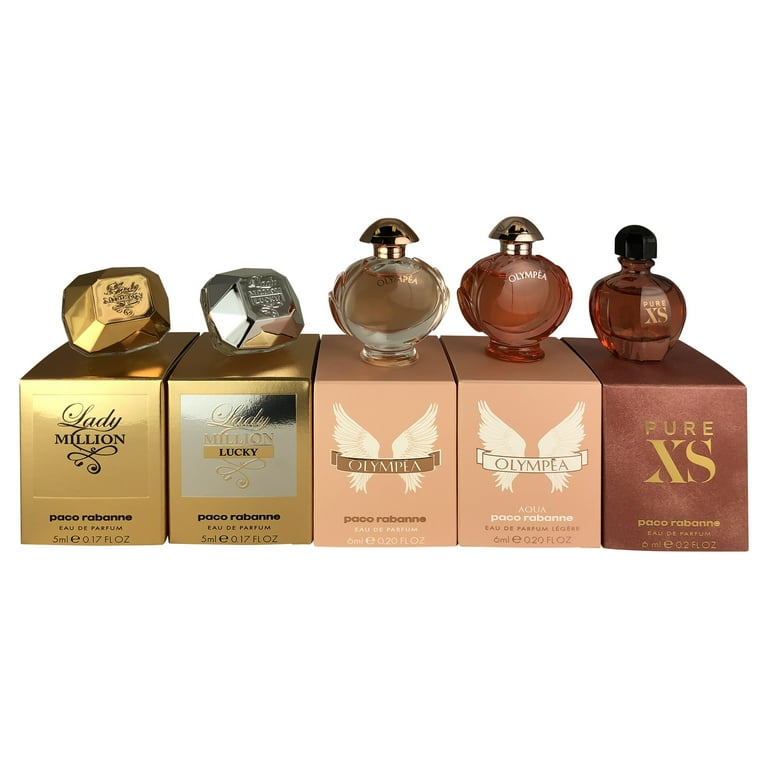 Paco Rabanne Special Mini Set 5 Pc. Travel Edition .17 Edp Sp