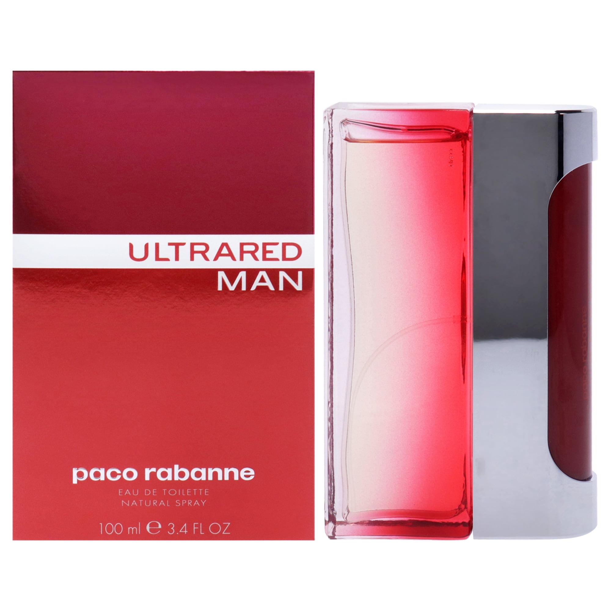 Paco Rabanne Ultrared Man , 3.4 oz EDT Spray - Walmart.com