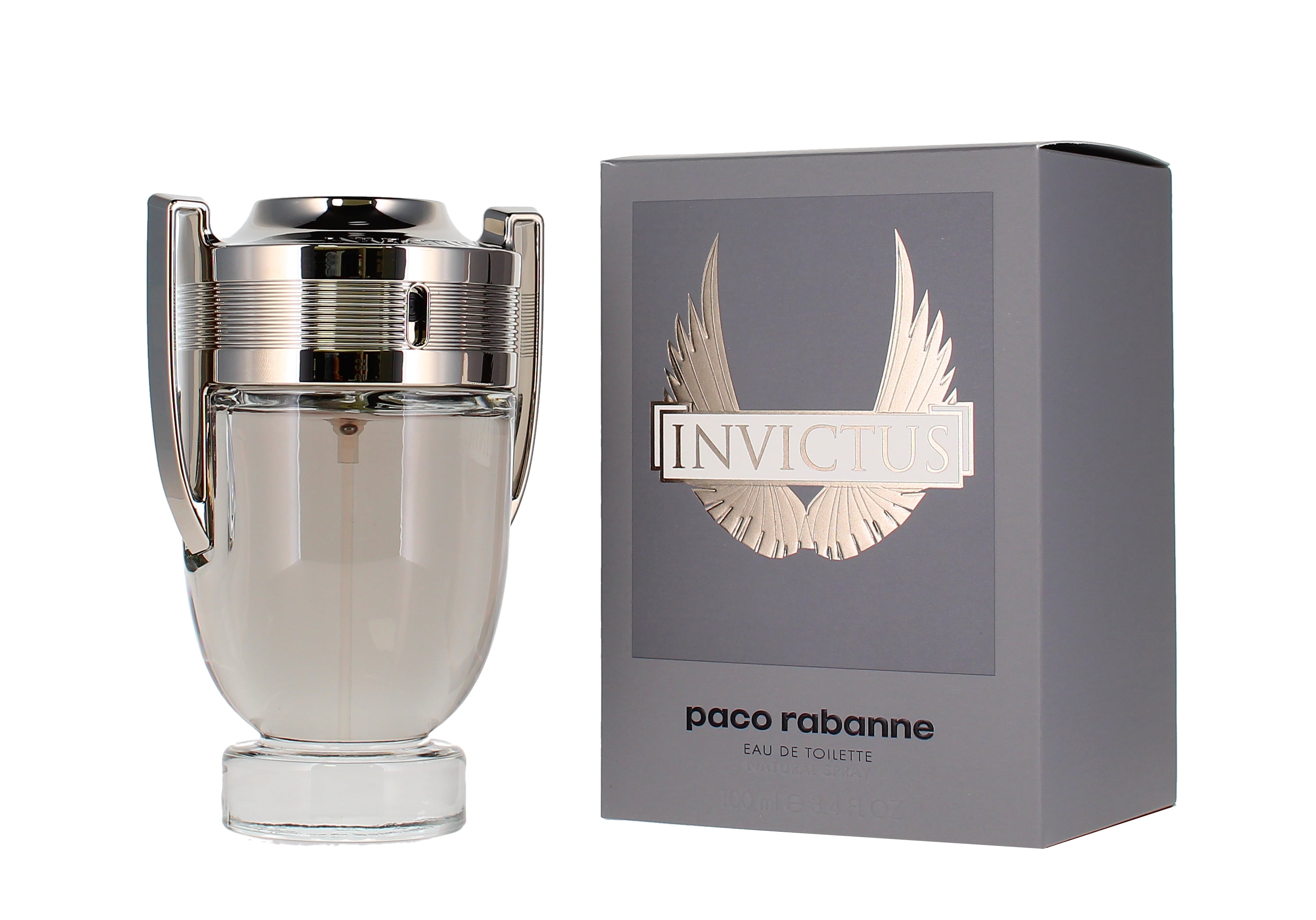 Paco Rabbane Invictus Eau De Toilette, Cologne for Men, 3.0 Oz