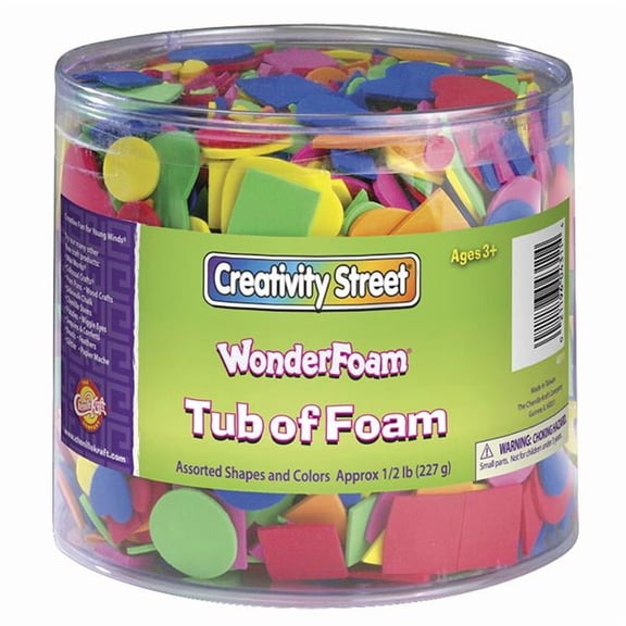 Pacon  0.5 in. Creativity Street Wonderfoam Pound Tub - 2 Each