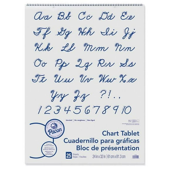 Pacon 24 x 32 in. Chart Tablet Unruled - 25 Count - 2 Each