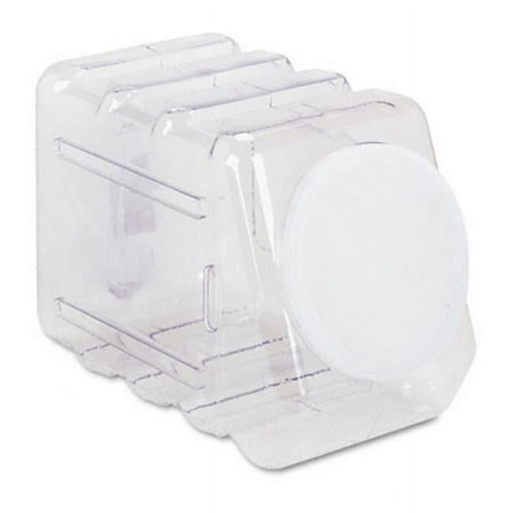 Pacon 27660 Interlocking Storage Container with Lid  Clear Plastic