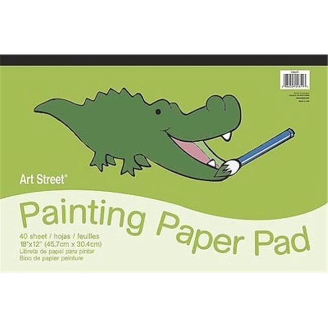 Pacon 4611R Art Street Painting Paper Pad- 18 X 12 In.- 40 Sheets