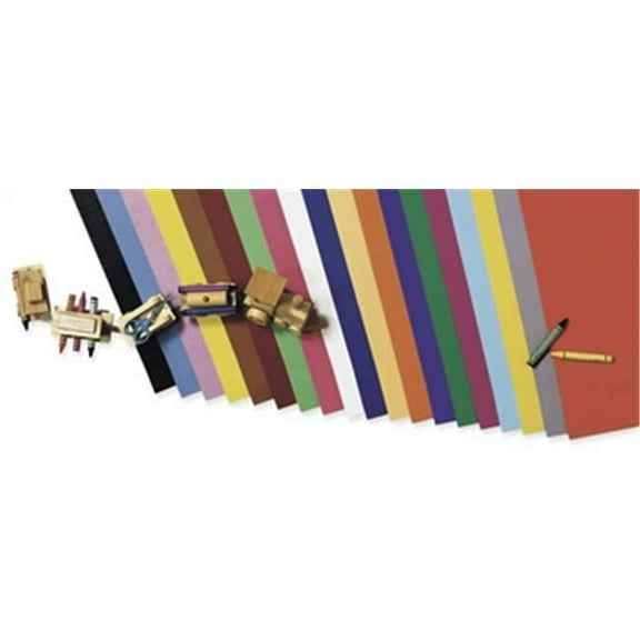 Pacon 5496 6 Ply Railroad Board- Pink- 22 X 28 In.