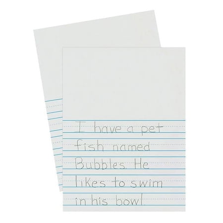 Pacon 9 x 12 in. News Ruled Paper White Ream 0.87 in. Rule - 3 Reams