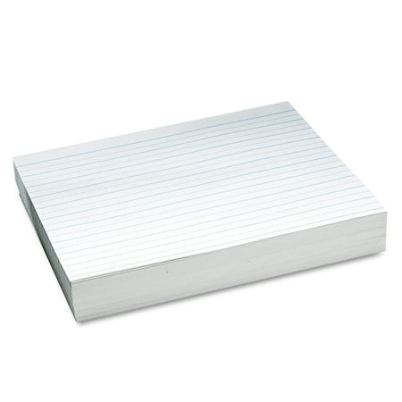 Pacon Newsprint Handwriting Paper, Alternate Dotted, Grade 2, 3/4" x 3/8" Ruled Long, 11" x 8-1/2", 500 Sheets