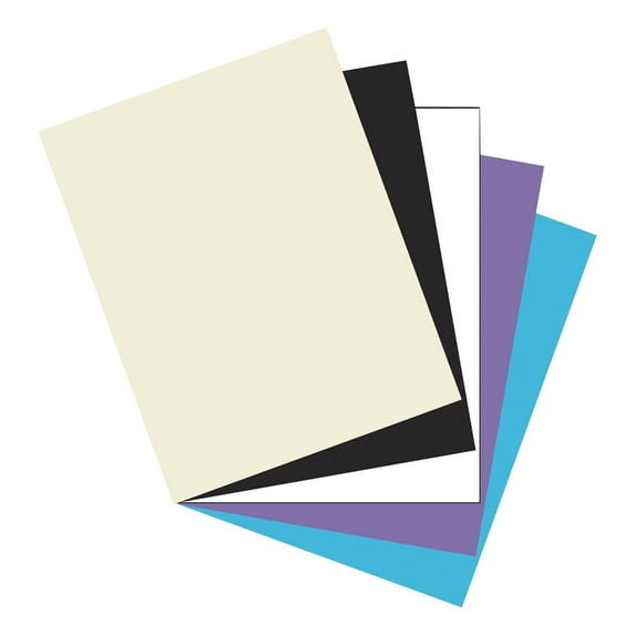 Pacon Array Card Stock 65 lb. Letter Assorted Classic Colors 50 Sheets/Pack 101163