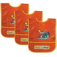 thumbnail image 1 of Creativity Street Children's Artist Smock Orange 15" x 12" Pack of 3 (CK-5207-3), 1 of 2