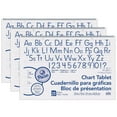 thumbnail image 1 of Pacon Chart Tablet, Manuscript Cover, 1-1/2" Ruled, 24" x 16", 25 Sheets, Pack of 3, 1 of 2