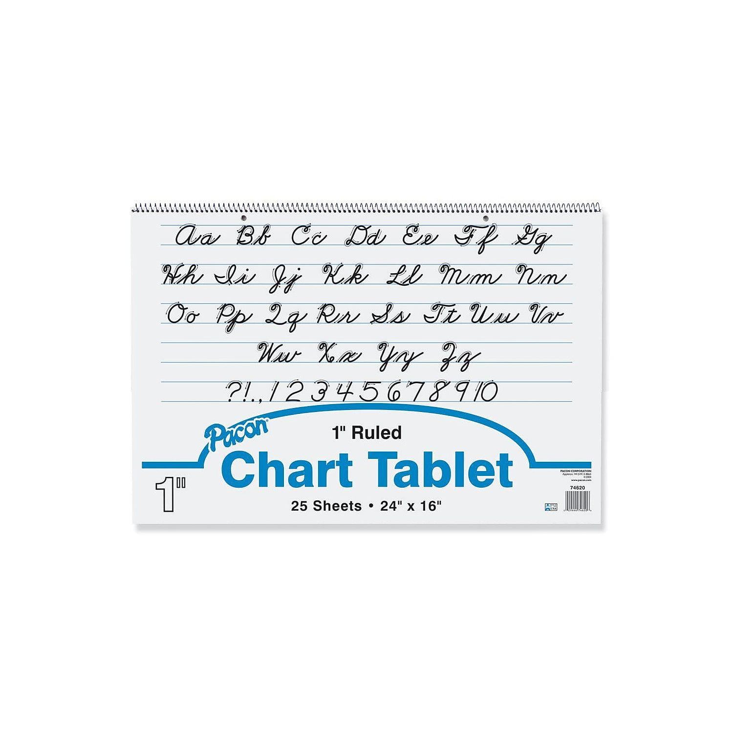 Pacon Chart Tablets Writing Paper 24 x 16 1 PAC74620