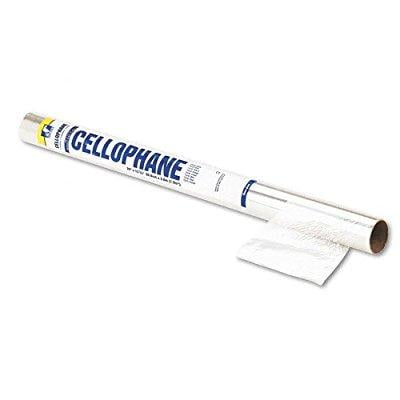 Pacon Clear Cellophane Wrap, 12.5 Foot Roll, 20" Width (PAC73100)