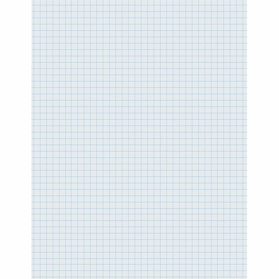 Pacon Composition Paper - 16 Lb - Quad Ruled - Letter 8.50" X 11" - 500 / Ream - White Paper (2411)