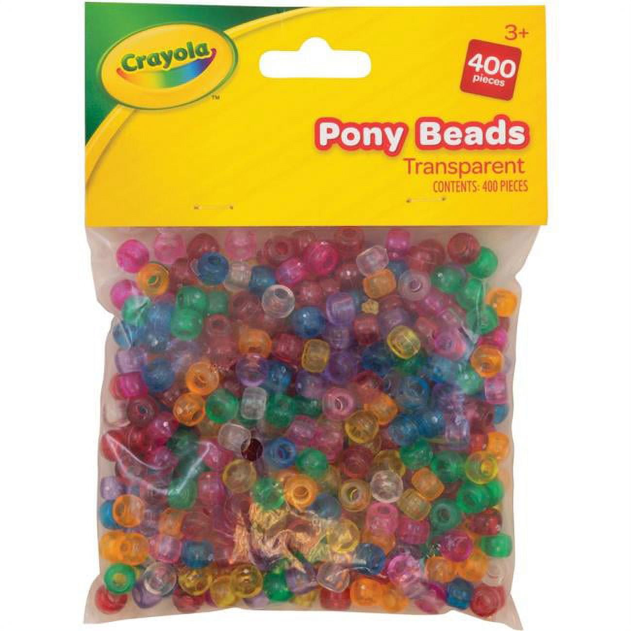 Colorations Fun Shapes Pony Beads 1 lb