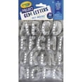 thumbnail image 1 of Pacon Crayola Sparkling Gems Sticker Letters - Self-adhesive - 1.25" Height - Silver - 24 / Each | Bundle of 10 Packs, 1 of 1