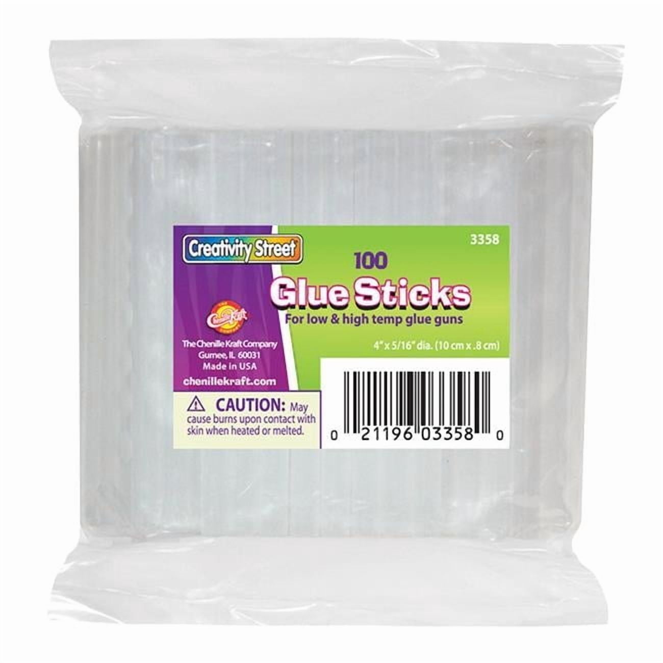Pacon  Creativity Street Glue Sticks Bonus Bag - 100 Piece - Pack of 2