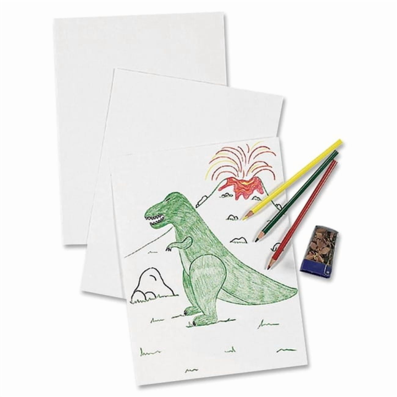 Pacon White Sulphite Drawing Paper, 18" x 24", Medium Weight