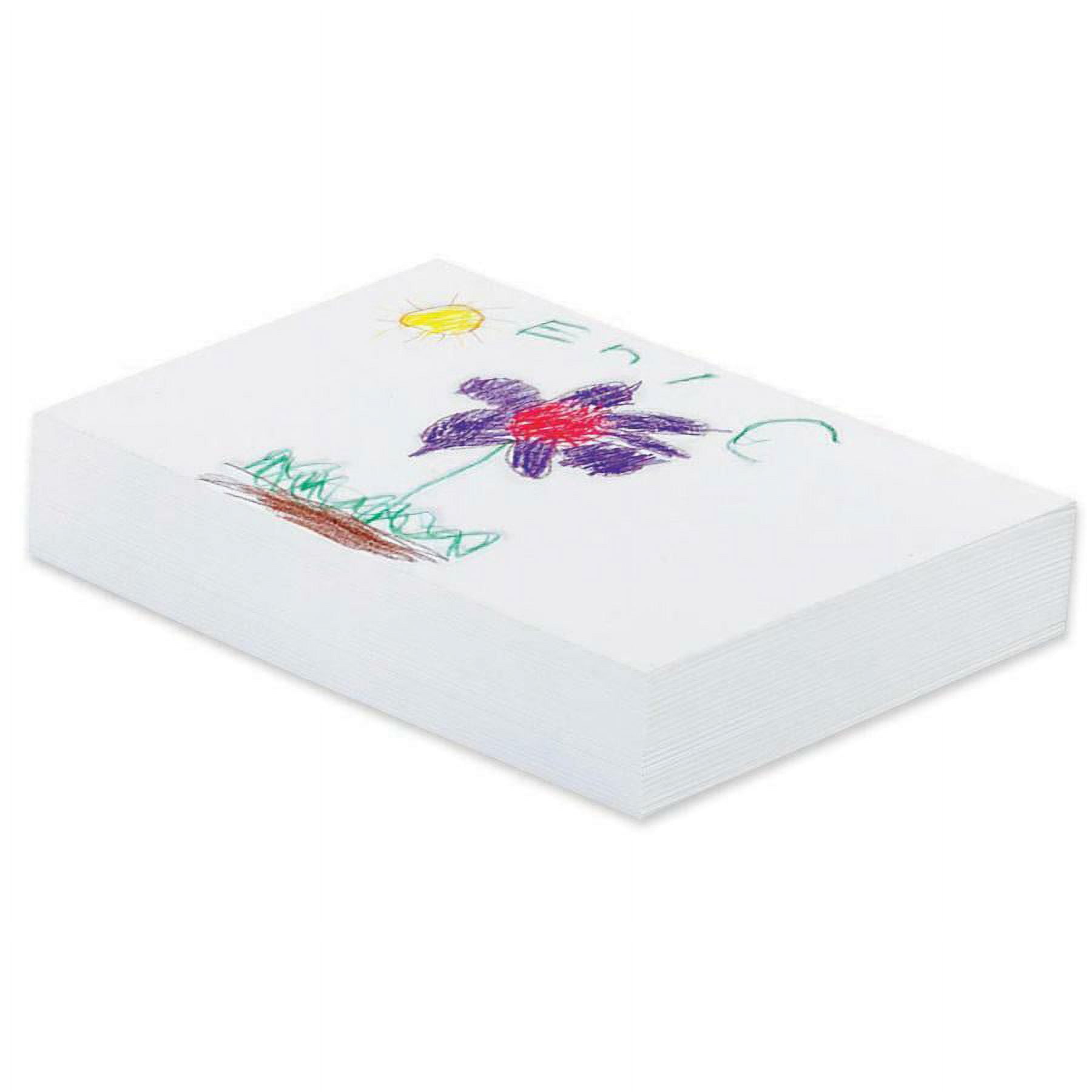 Pacon Drawing Paper - 500 Sheets - Plain - 12 Pacon Drawing Paper - 500 Sheets - Plain - 12