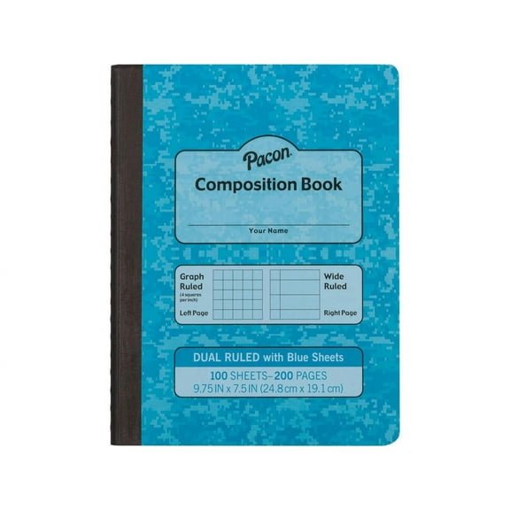 Pacon Dual Ruled Composition Book