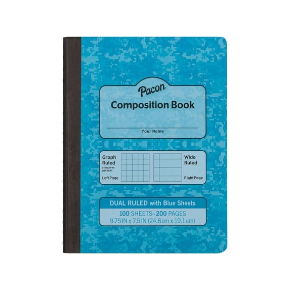 Pacon Dual Ruled Composition Book