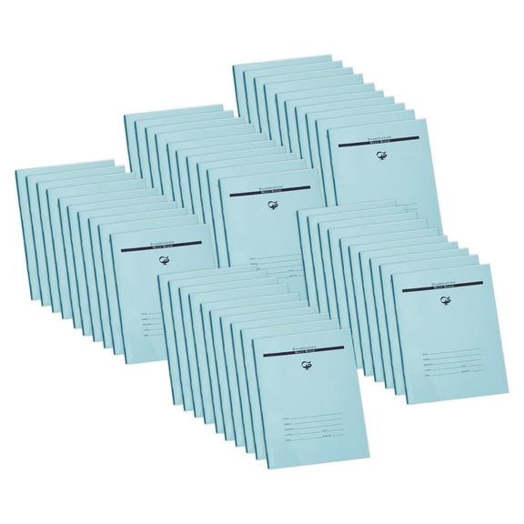 Pacon Examination Blue Book, 16 Pages, 3/8 in ruled, 8-1/2" x 11", 50 Books