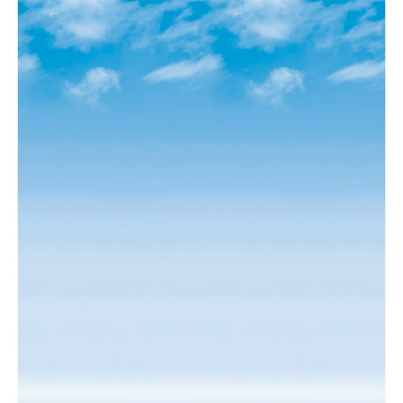 Pacon Fadeless Design Roll, 48" x 50', Wispy Clouds
