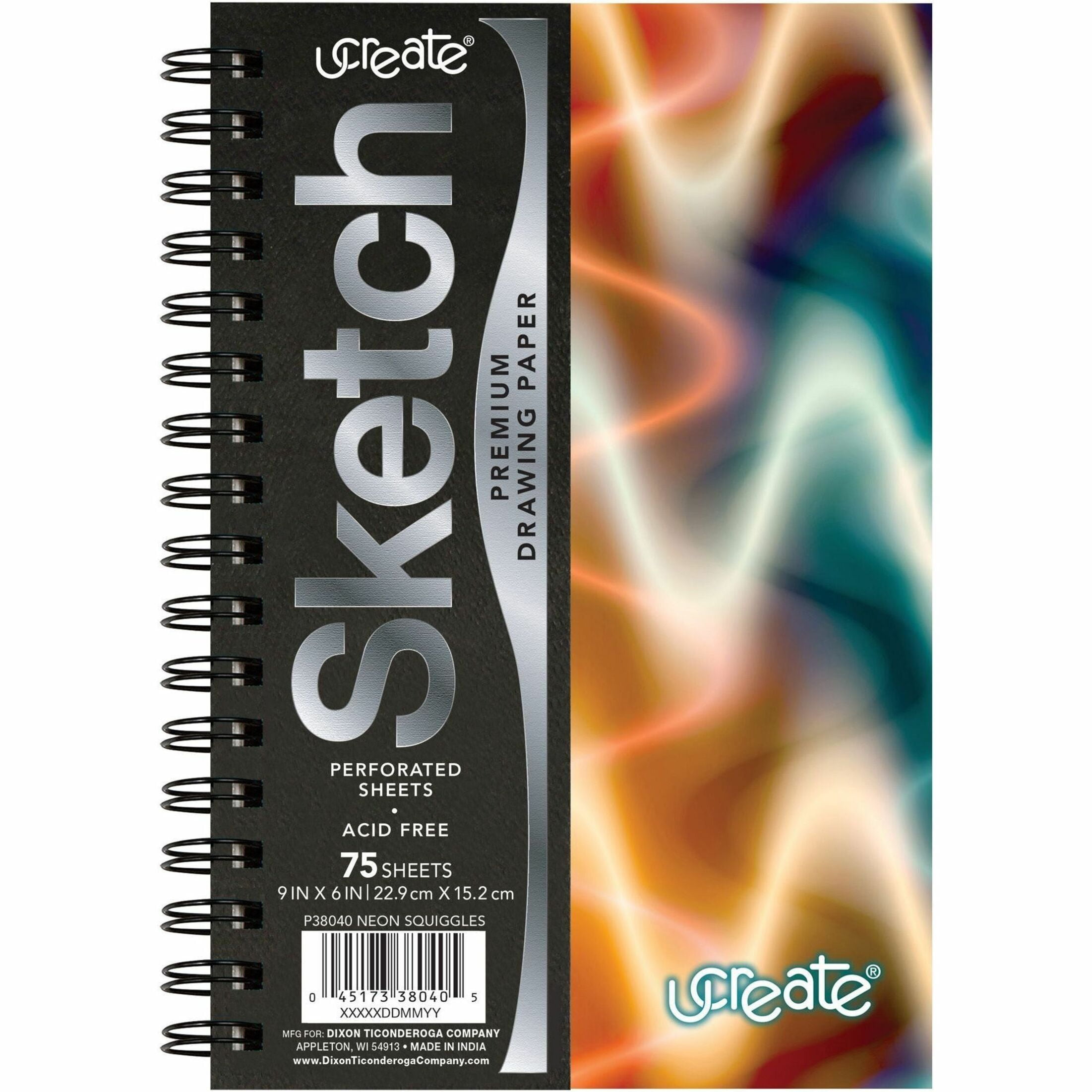 Pacon Fashion Sketch Book - 75 Pages - Spiral - 120 g/m2 Grammage - 9 Pacon Fashion Sketch Book - 75 Pages - Spiral - 120 g/m2 Grammage - 9