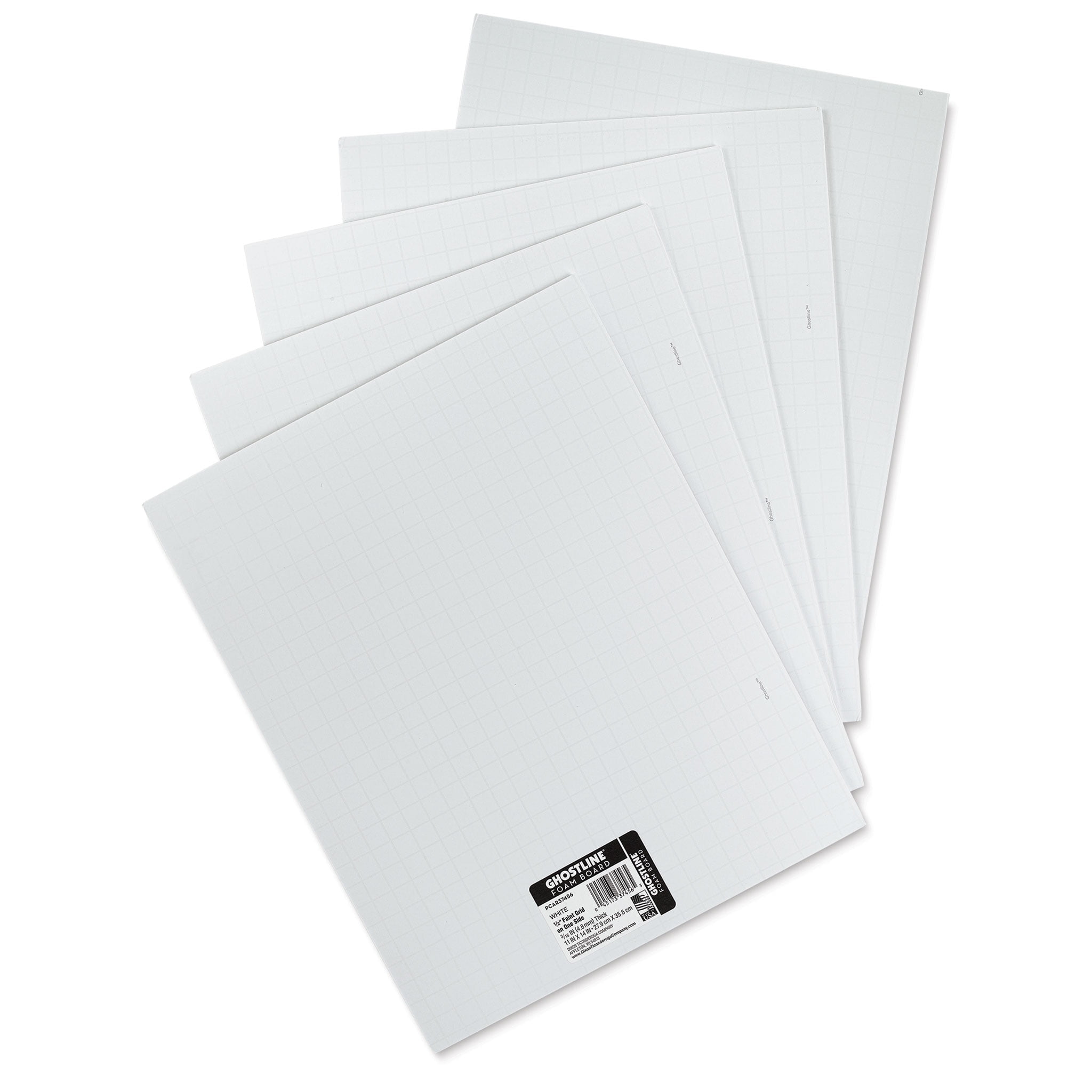 Pacon Ghostline White Foam Board 22 x 28 5/Carton (PACCAR90330K) 