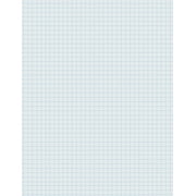 Pacon Graphing Paper, White, 1/4" Quadrille Ruled, 8-1/2" x 11", 500 Sheets