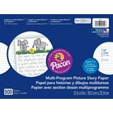 Pacon Handwriting Paper with Picture Story Space, 12