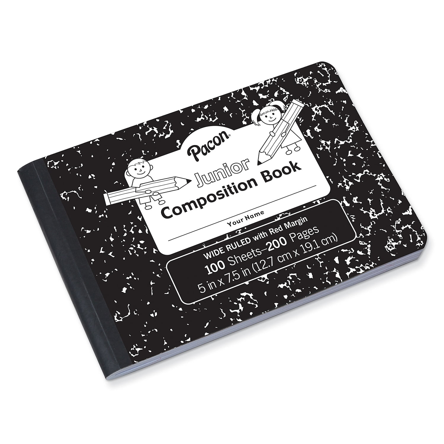Pacon Junior 1Subject Composition Notebooks 5" x 7" Wide Ruled 100