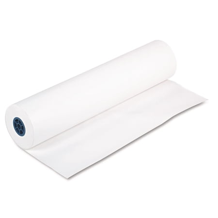 Pacon Kraft Rolls, 40 lb., 36" x 1000 ft., White