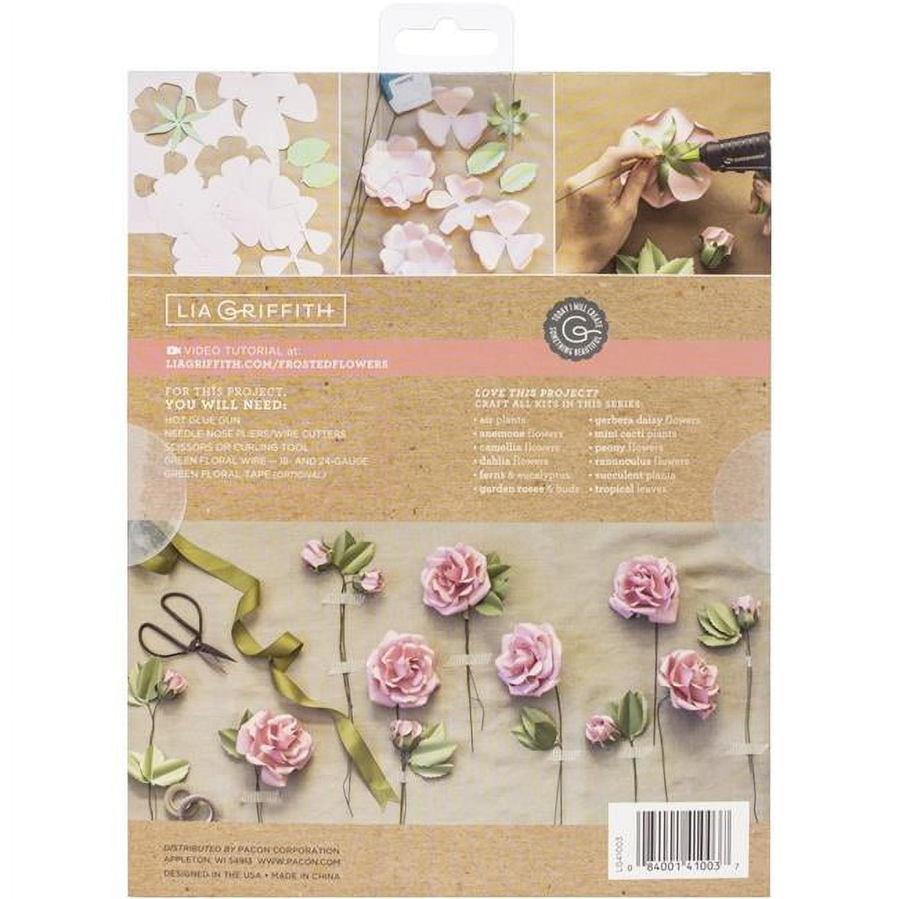 Lia Griffith Paper Stack 8.5X11 24/Pkg Garden Rose